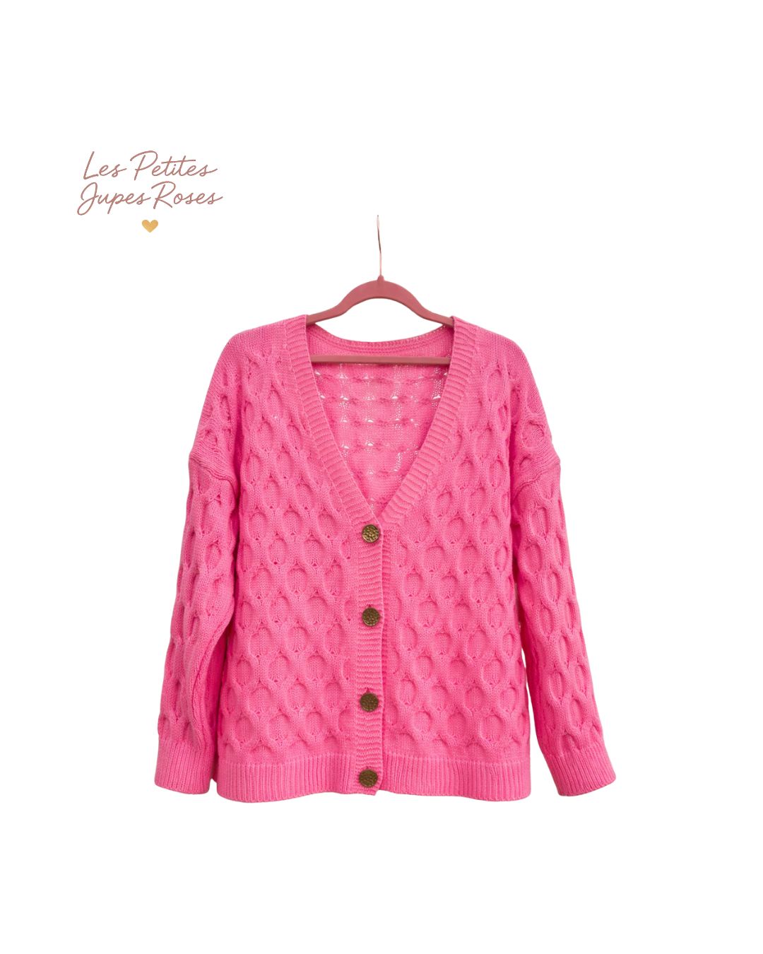 Gilet Cotton rose
