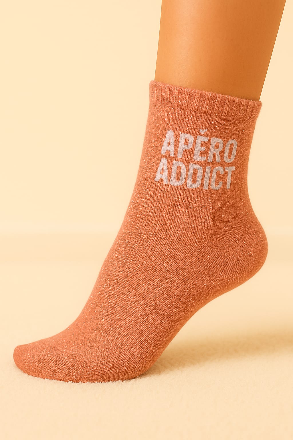Chaussettes à paillettes APÉRO ADDICT