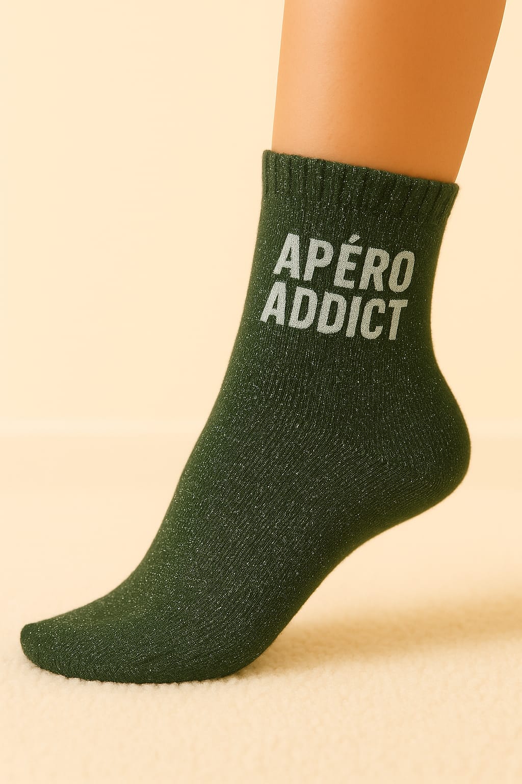 Chaussettes à paillettes APÉRO ADDICT