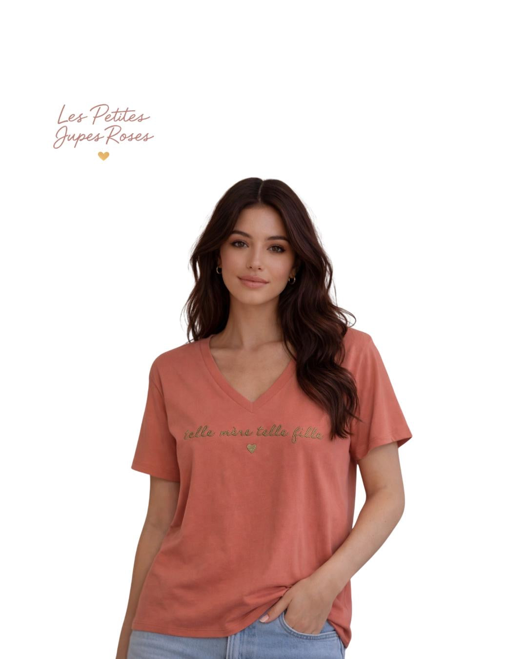 Tee-shirt « telle mère, telle fille »
