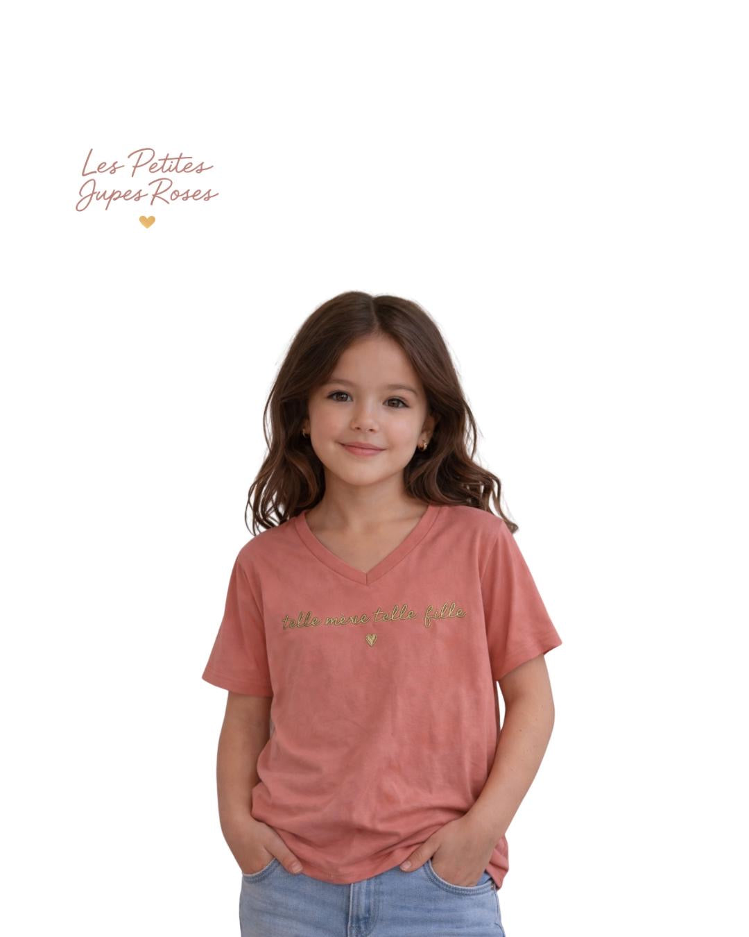Tee-shirt « telle mère, telle fille »