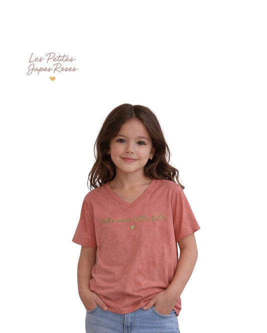 Tee-shirt « telle mère, telle fille »