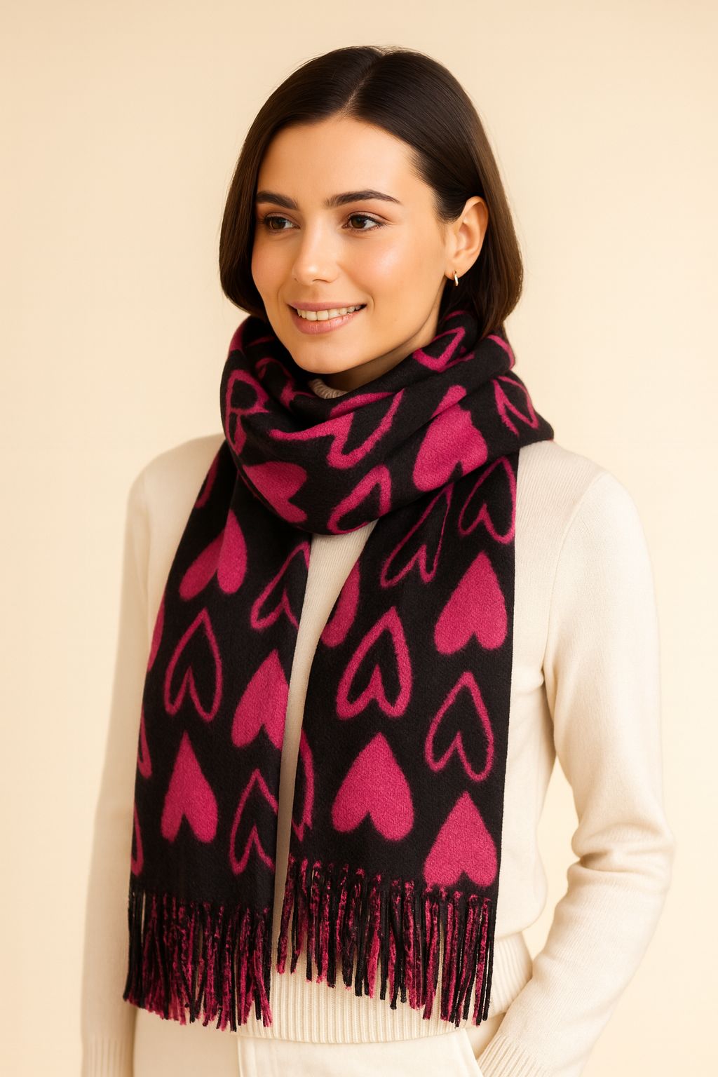 Écharpes Pink Romance