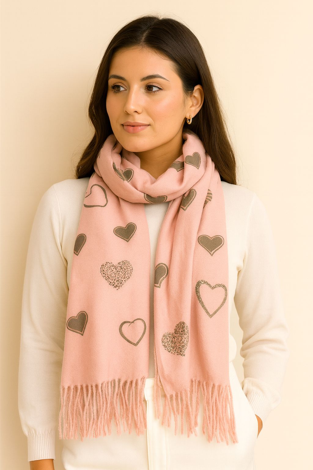 Écharpes Rosy Heart