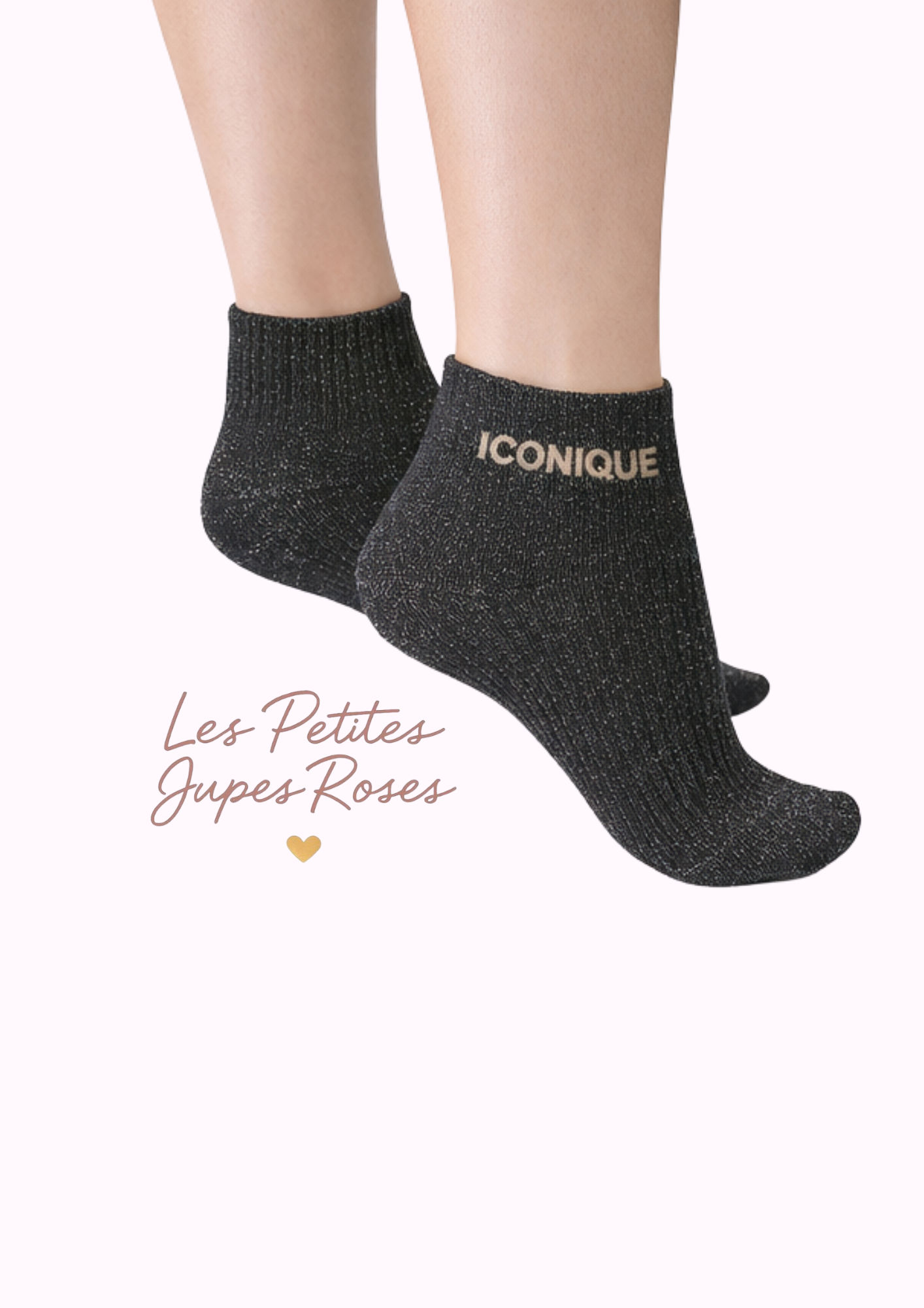 Chaussettes à paillettes « Iconique »