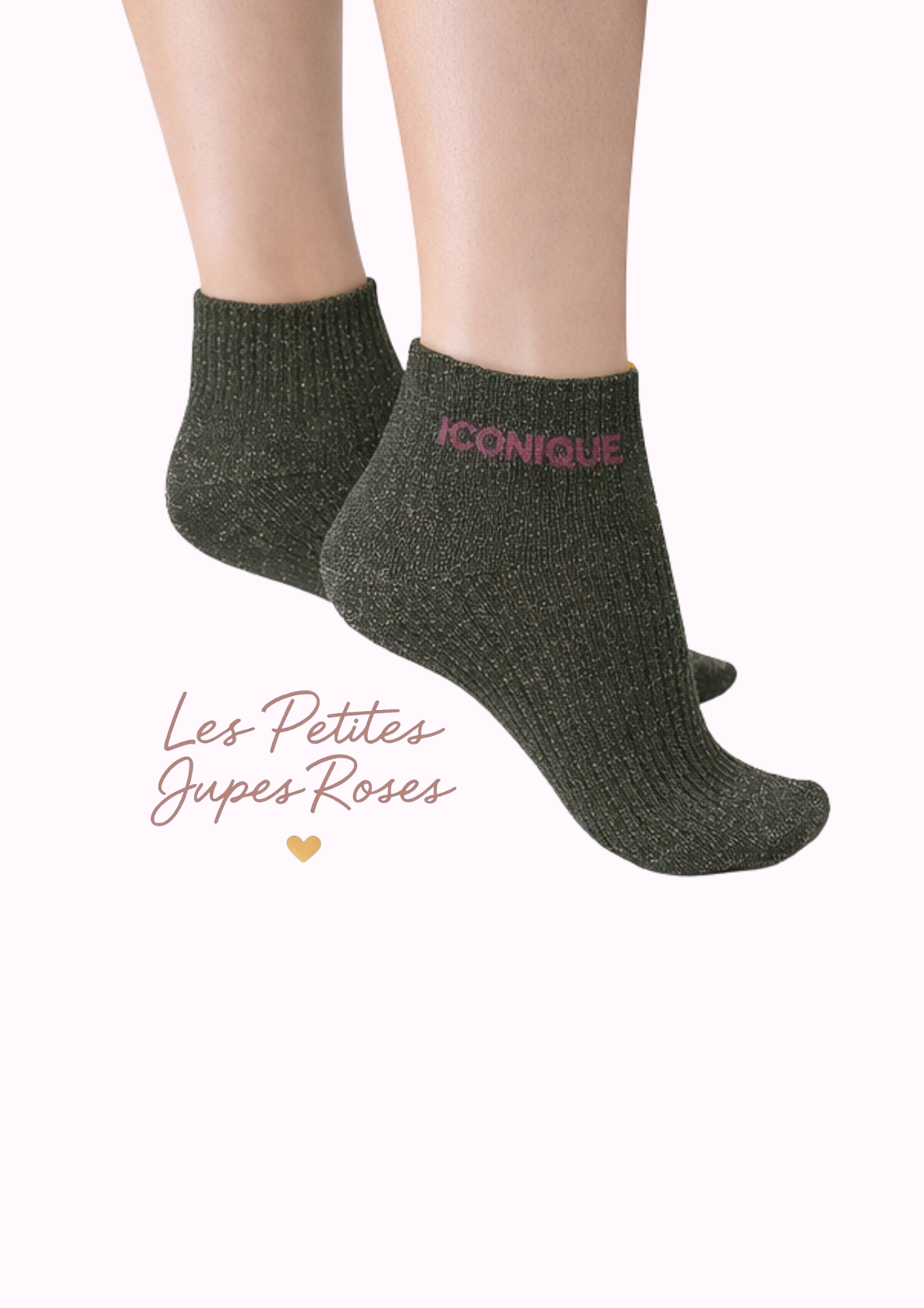 Chaussettes à paillettes « Iconique »