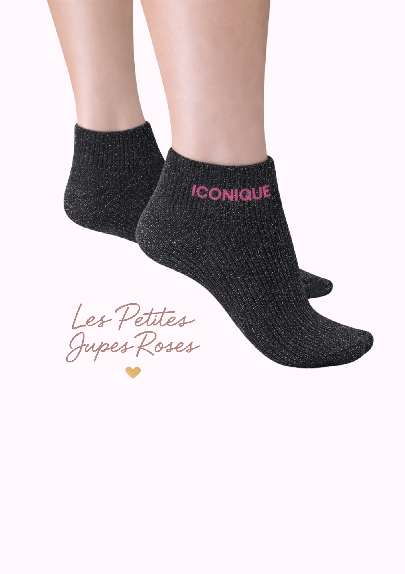 Chaussettes à paillettes « Iconique »