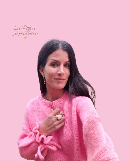 Nouveau Pull Nuage de rose