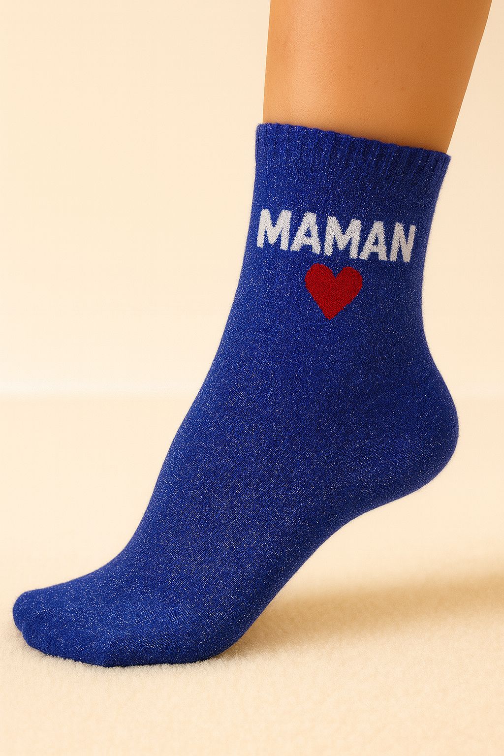 Chaussettes à paillettes MAMAN