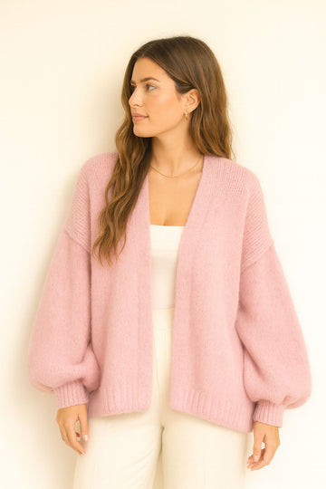 Gilet douceur de rose