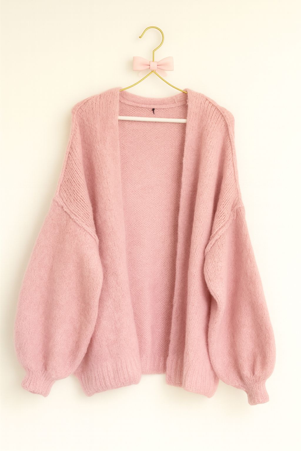Gilet douceur de rose