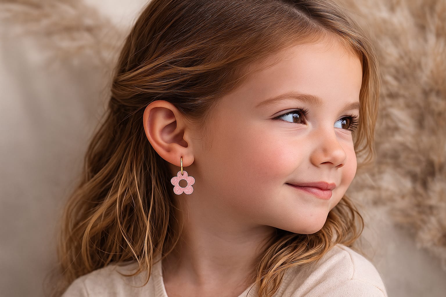 Boucle d'oreilles  Cutie Flower Petite Fille