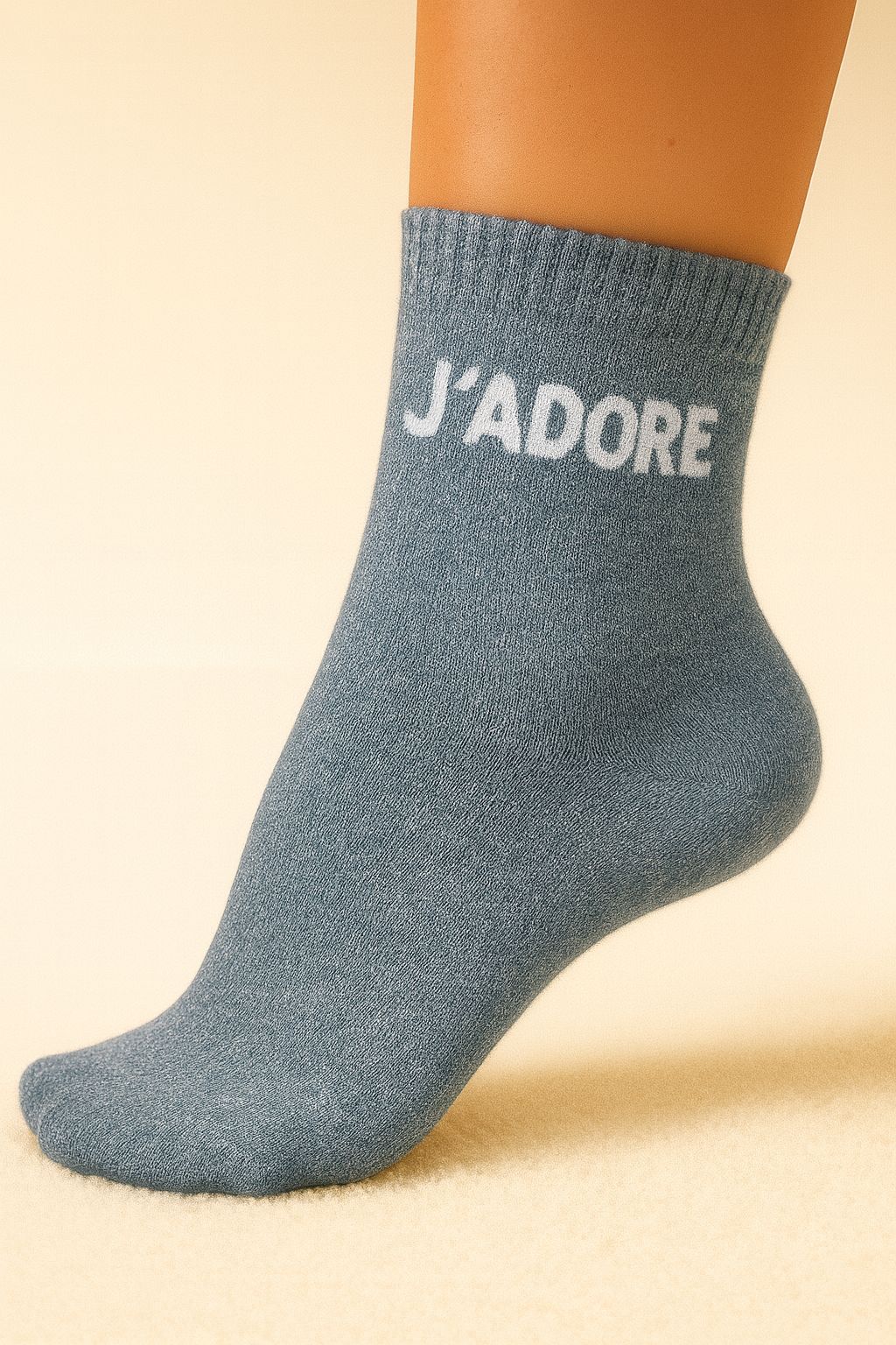 Chaussettes à paillettes J'ADORE