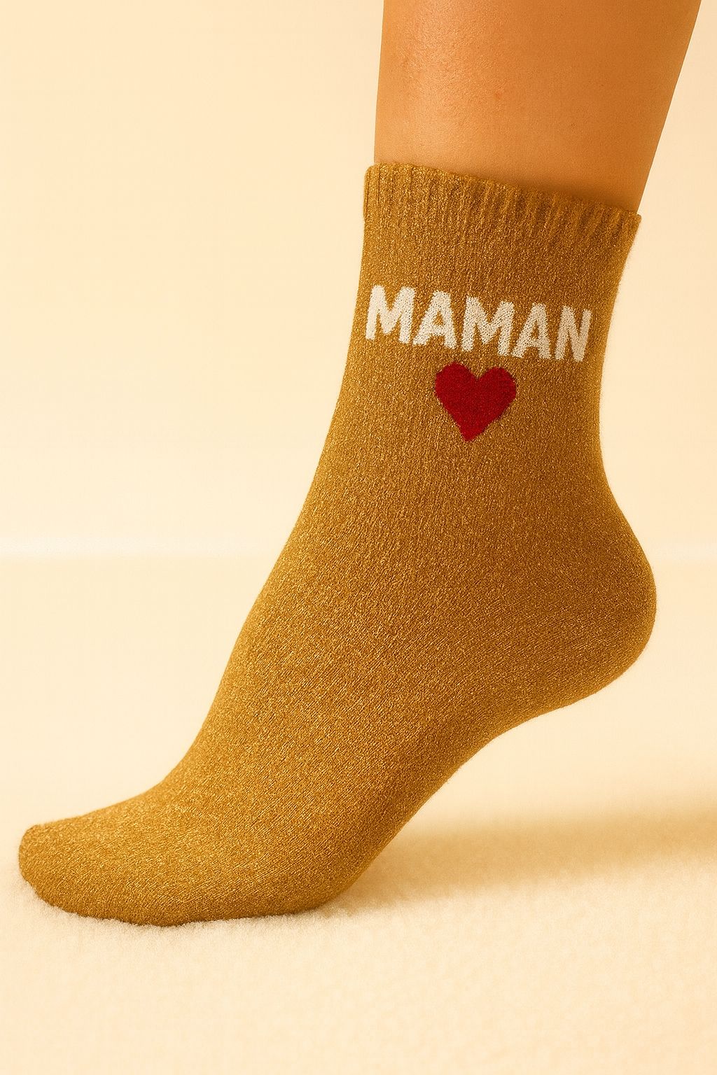 Chaussettes à paillettes MAMAN