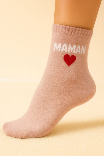 Chaussettes à paillettes MAMAN