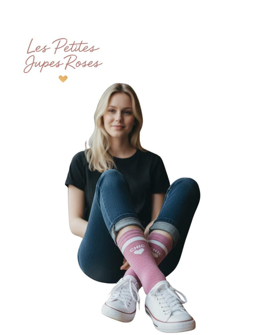 Chaussettes “Chic” – Rose