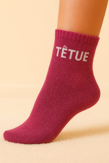 Chaussettes à paillettes TÊTUE